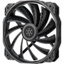 Voir la diapositive 2 : Silverstone Ventilateur Silverstone SST-SF160B 160 mm Noir