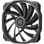 Voir la diapositive 2 : Silverstone Ventilateur Silverstone SST-SF160B 160 mm Noir