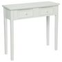 Voir la diapositive 2 : Console 2 tiroirs en bois L80cm PARME