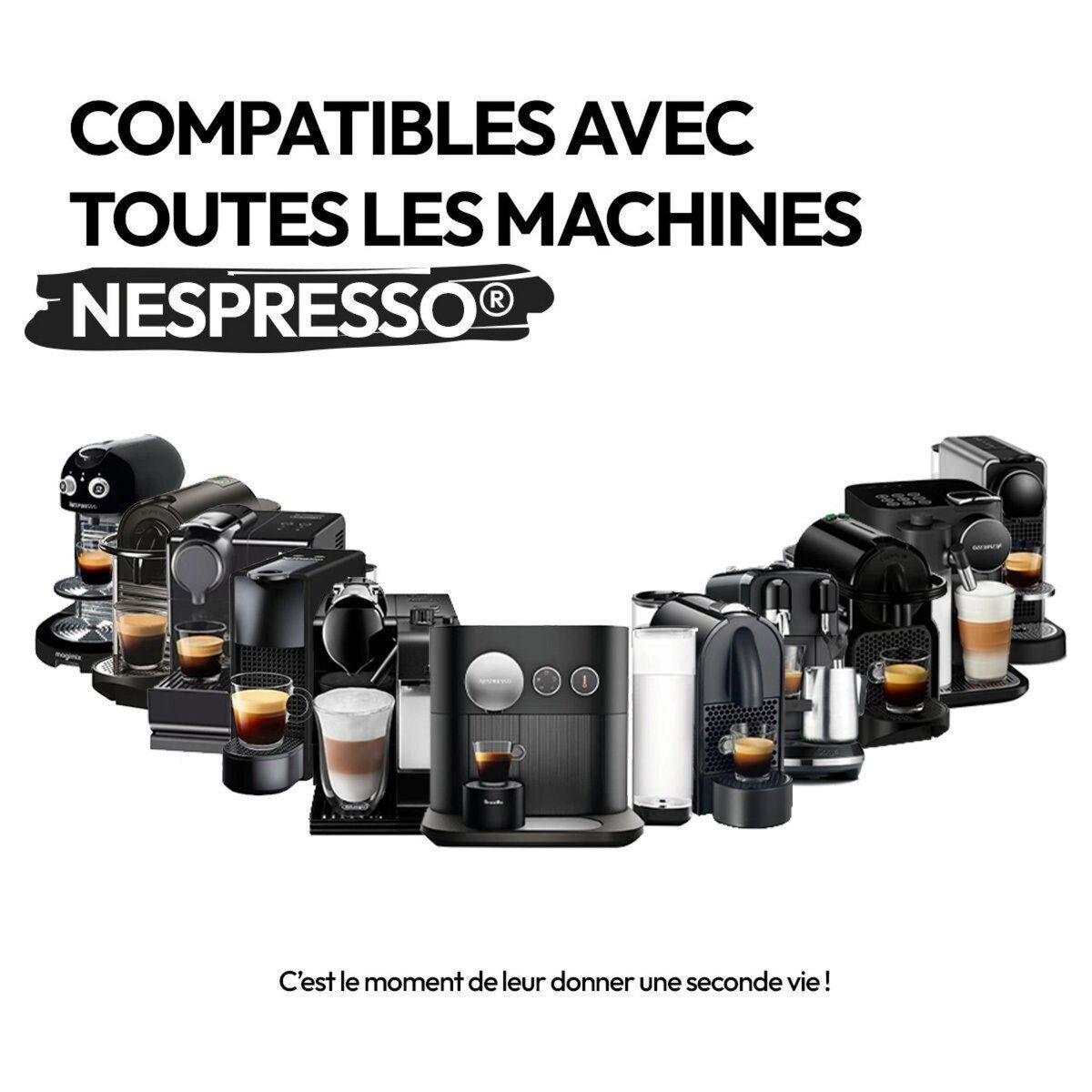 CAPS ME Capsule réutilisable 3 capsules réutilisables à l'infini