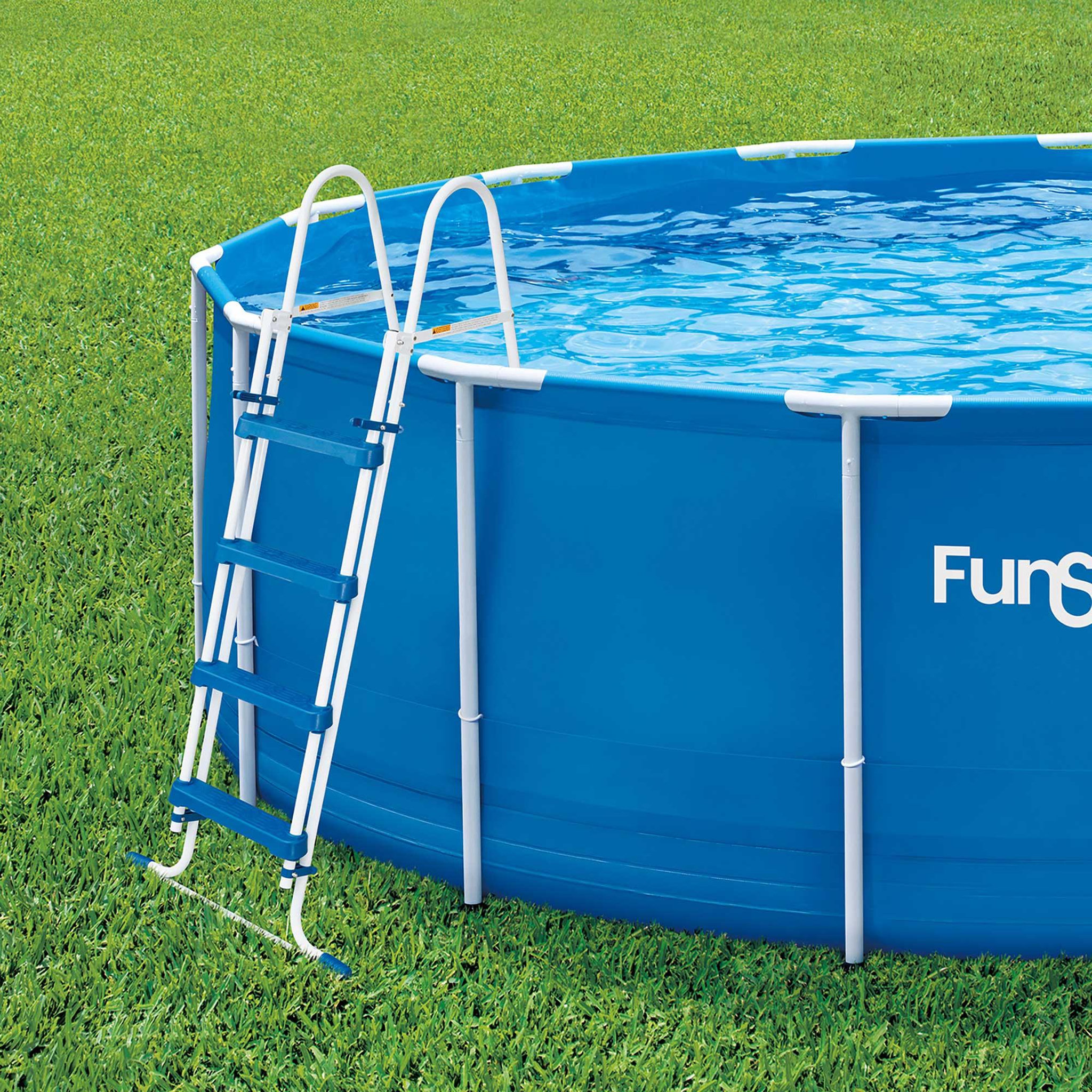 Voir la diapositive 5 : FUNSICLE Echelle de Piscine FUNSICLE