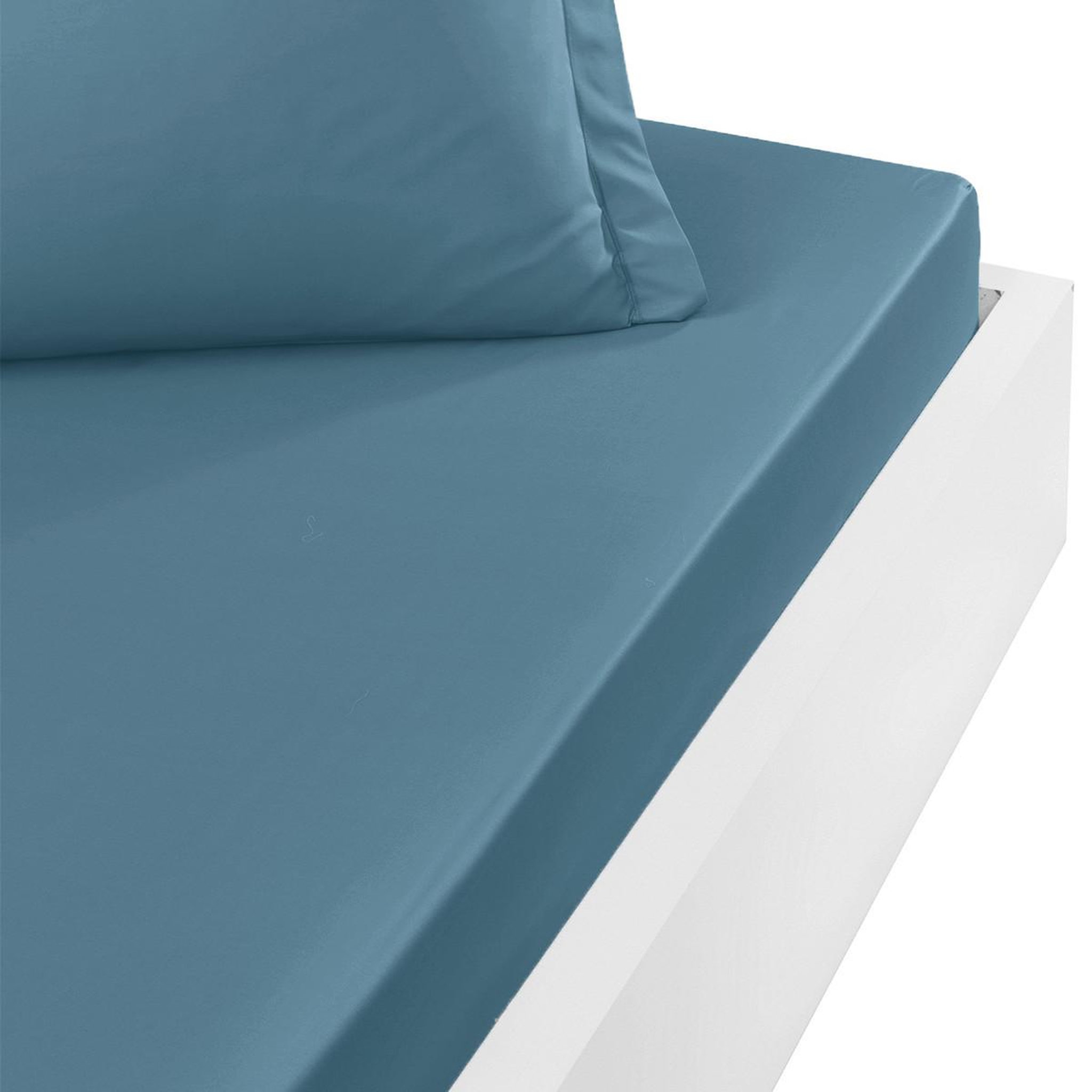 Sensei Maison Drap housse en percale de coton bonnet 30 cm SOFT PERCALE