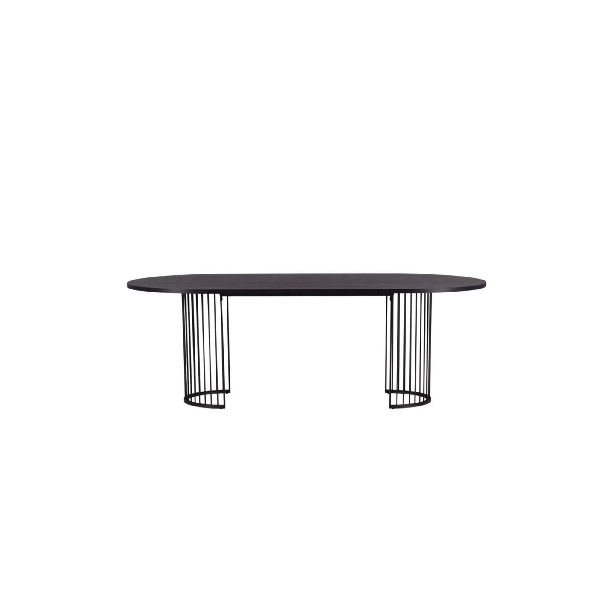 Voir la diapositive 6 : Paris Prix Table à manger ovale  hamneskär  220cm noir