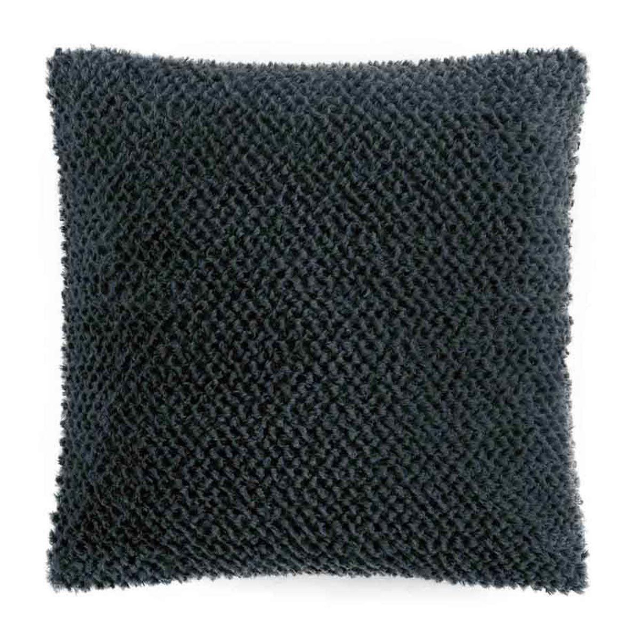 Douceur d'Intérieur Housse de coussin  iceberg  40x40cm anthracite
