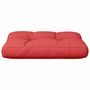 Voir la diapositive 5 : VIDAXL Coussin de palette rouge 50x40x12 cm tissu
