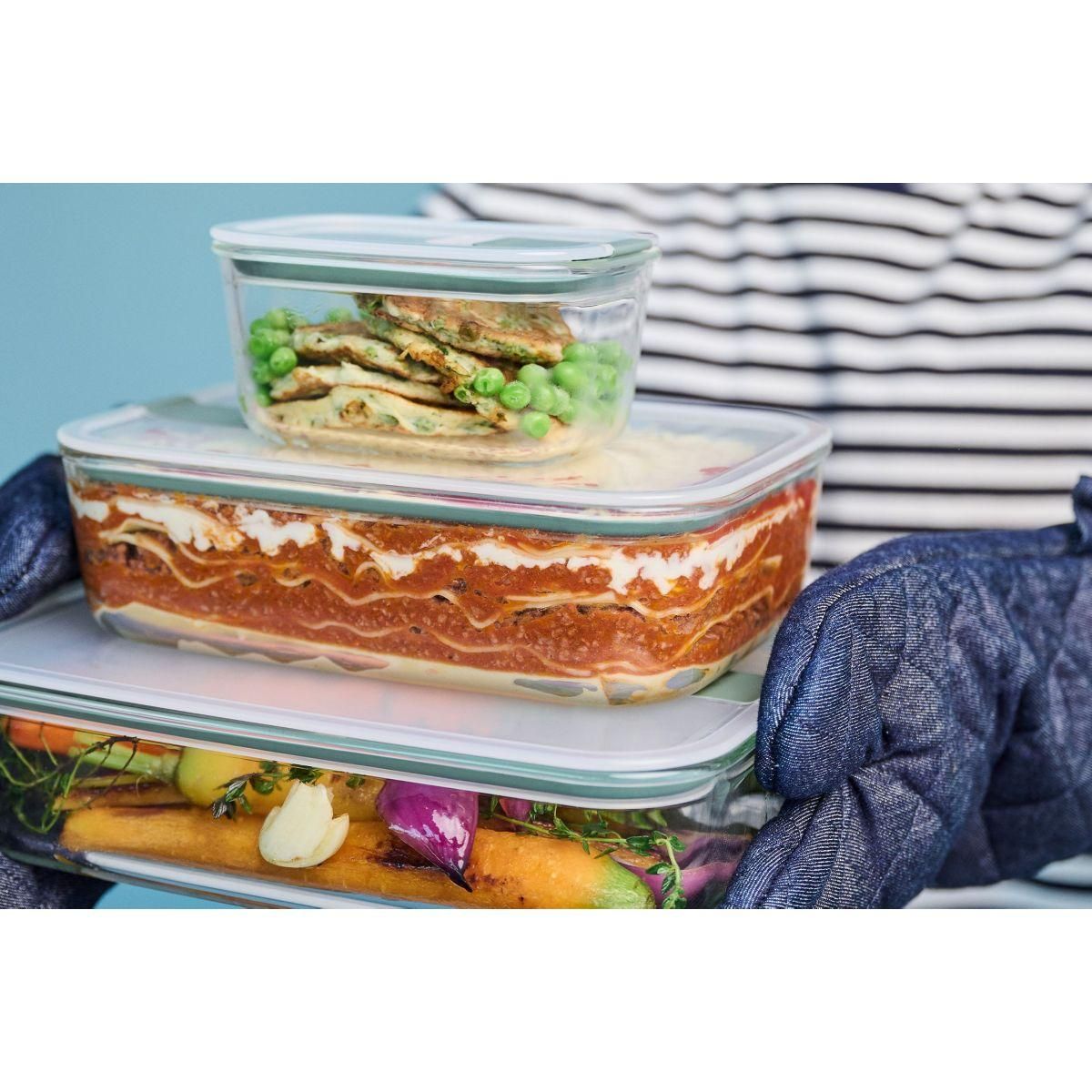 MEPAL Boîte hermétique hermetique en verre easyclip 1500ml