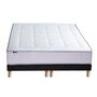Voir la diapositive 3 : IDLITERIE Ensemble matelas Ressort 7 zones + sommier + oreiller + couette - FABRICATION FRANCAISE