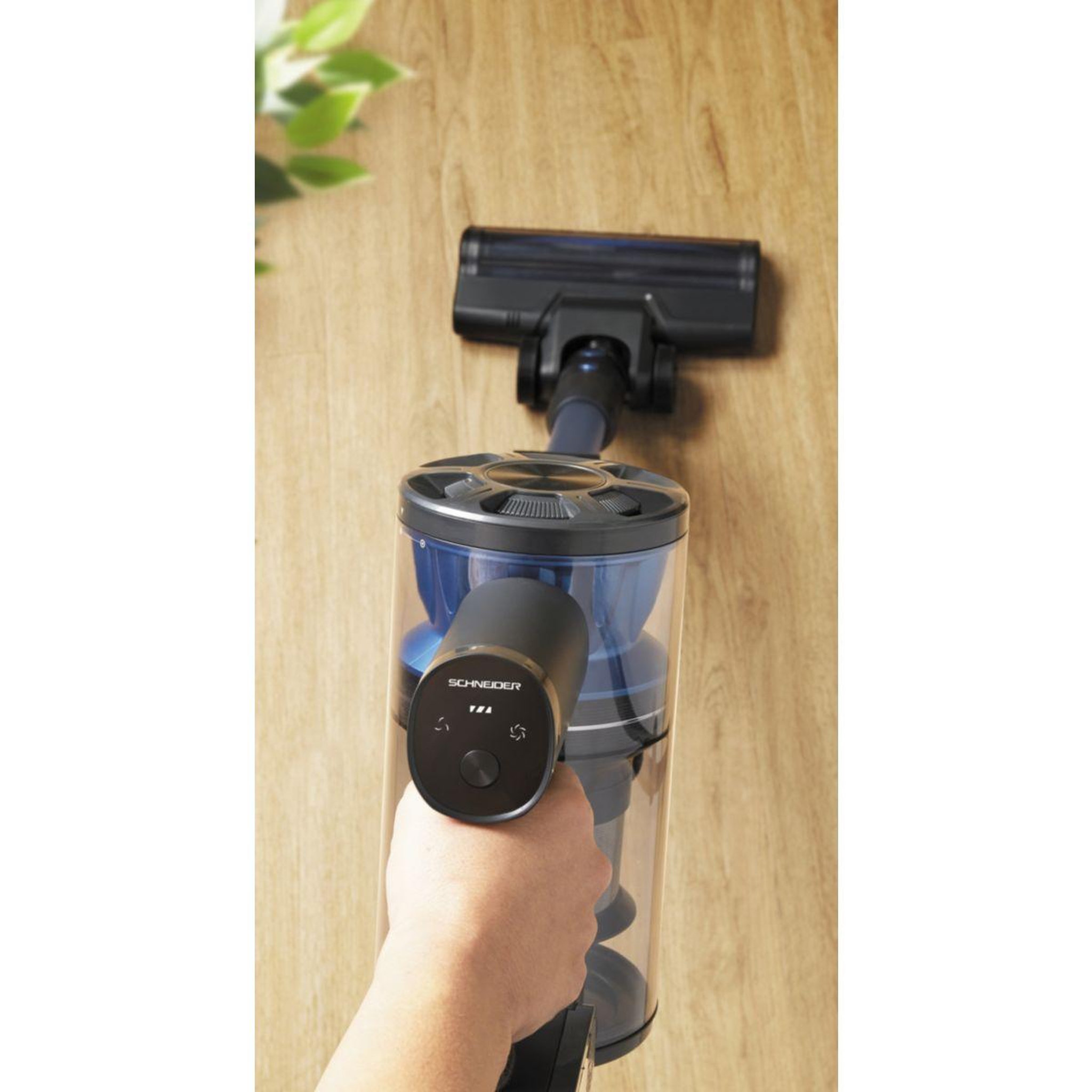 Voir la diapositive 2 : SCHNEIDER Aspirateur balai SCVC7ITEFB Allur Flex Expert