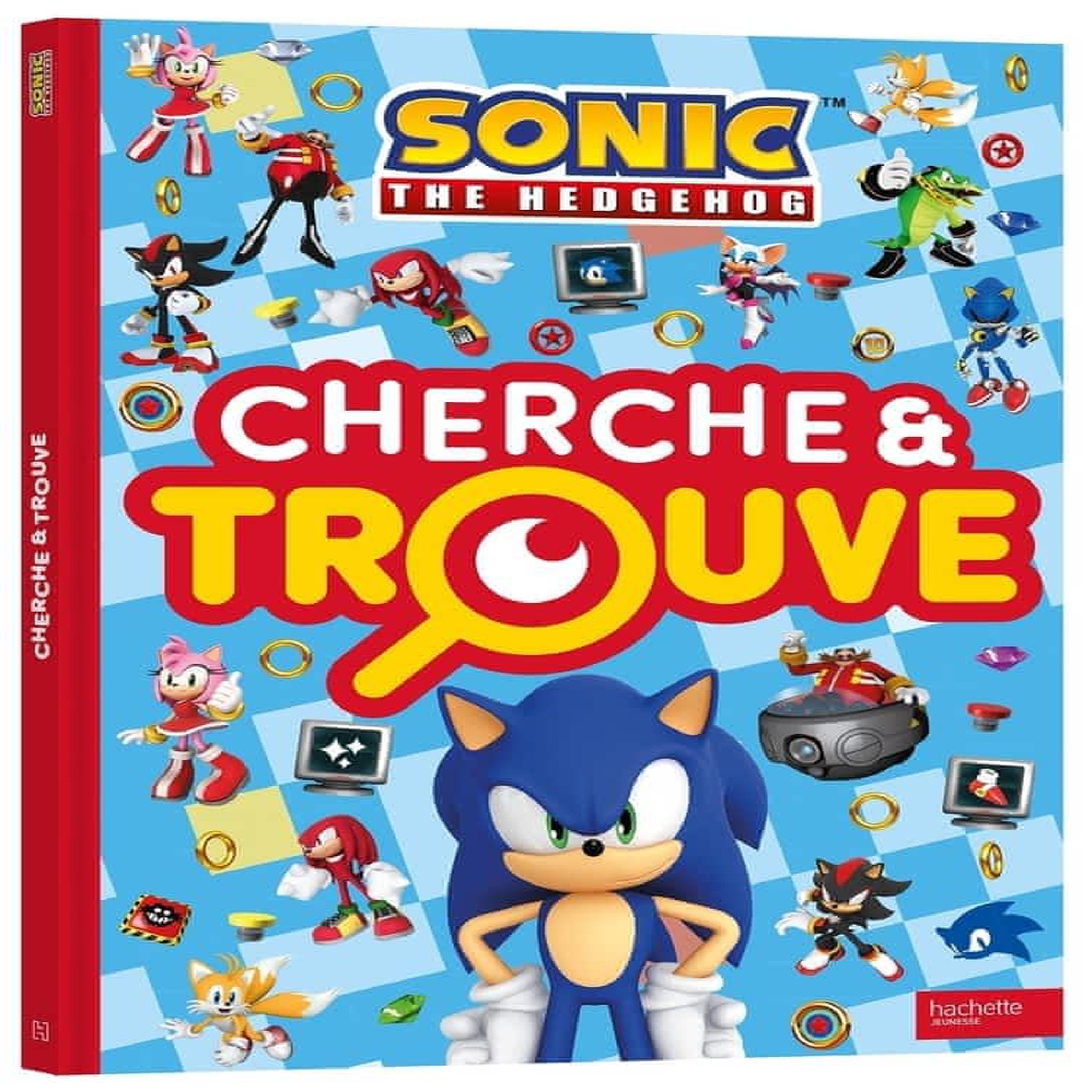 SONIC THE HEDGEHOG. CHERCHE ET TROUVE, Hachette Jeunesse