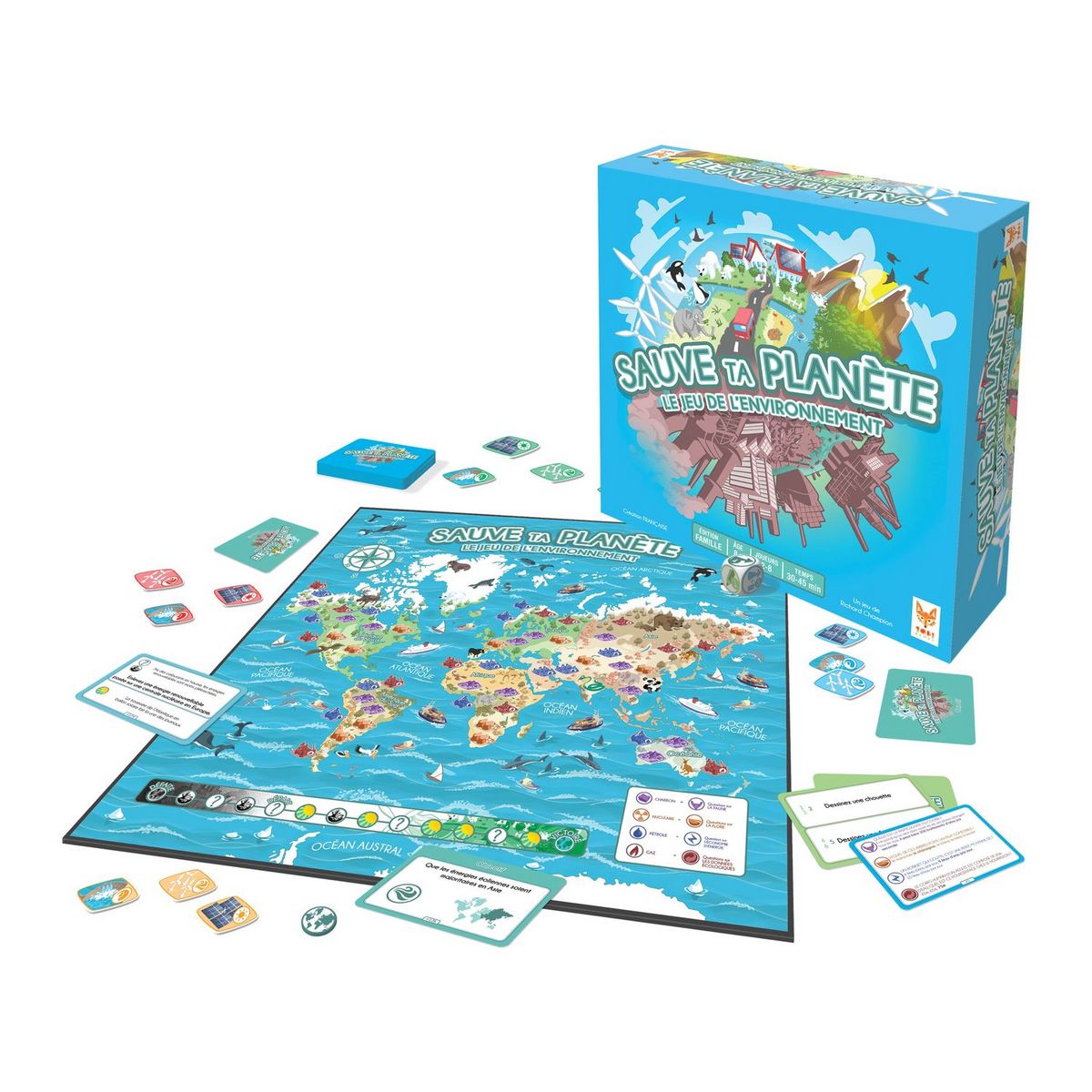 TOPI GAMES Jeu de société - Sauve ta planète