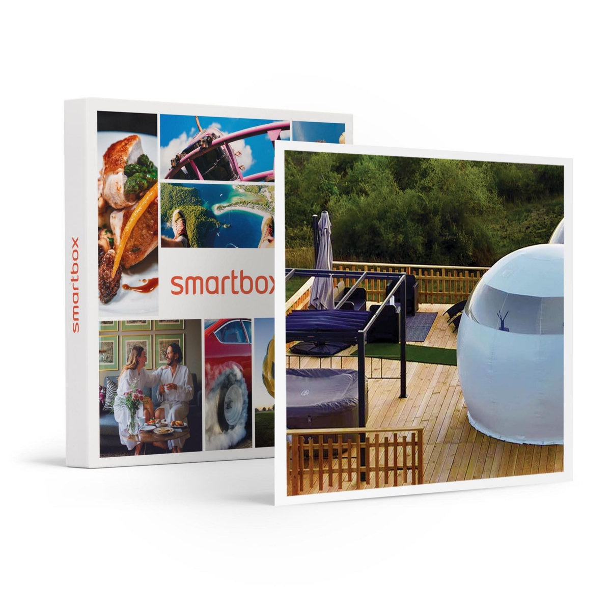 Smartbox 2 jours insolites en bulle de luxe avec bain bouillonnant et panier gourmand près de Montauban - Coffret Cadeau Séjour