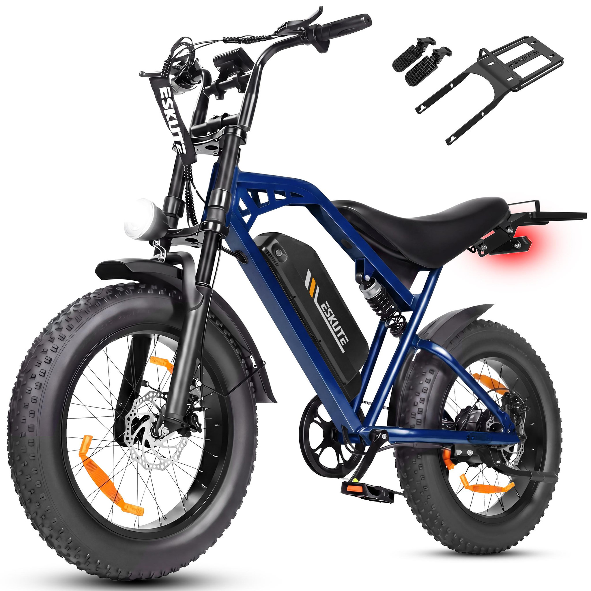 Voir la diapositive 1 : ESKUTE Vélo électrique ESKUTE V202, 48V 20,8Ah