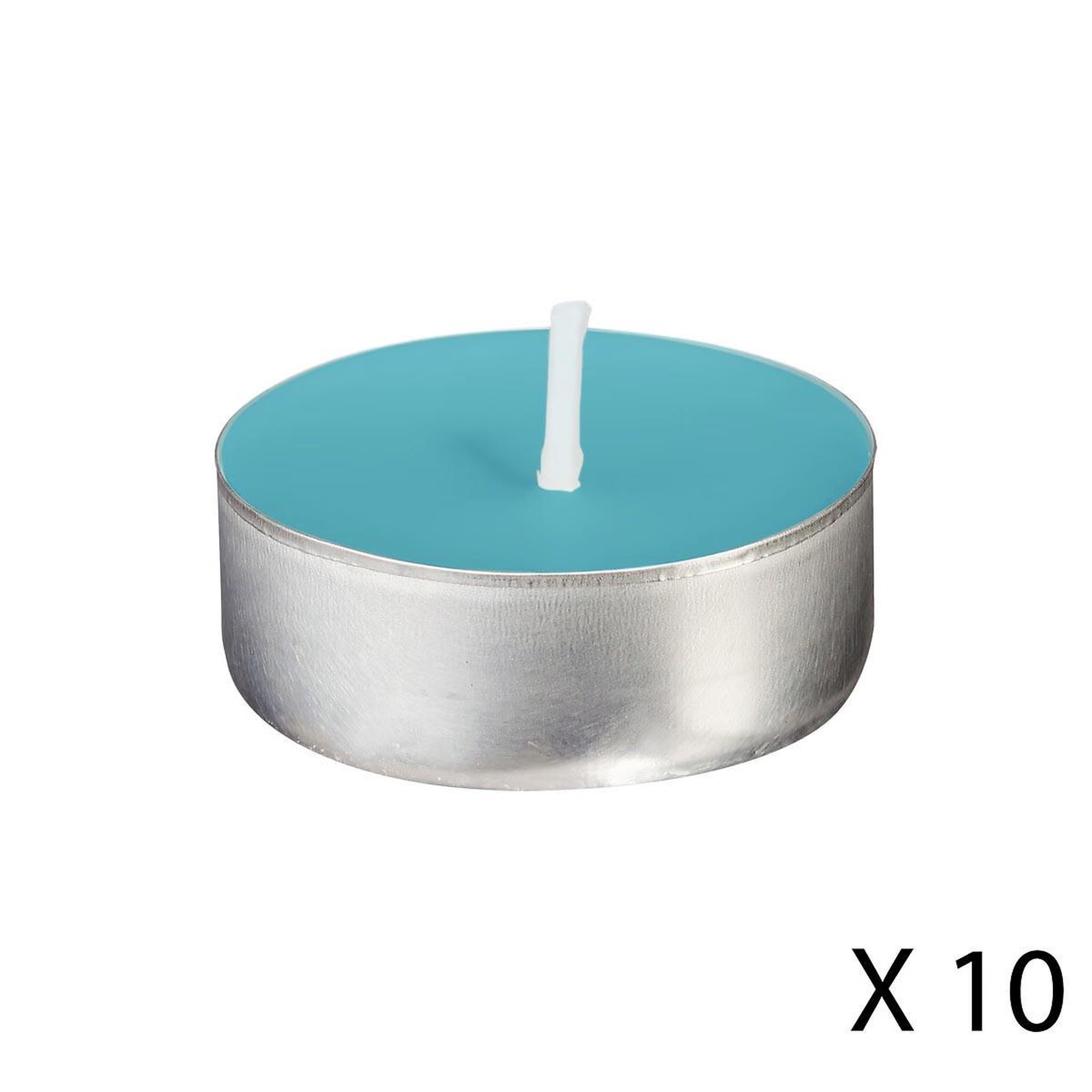 Voir la diapositive 2 : COMPTOIR DE LA BOUGIE Lot de 30 bougies chauffe-plat parfumées 3,7cm fleur de tiaré