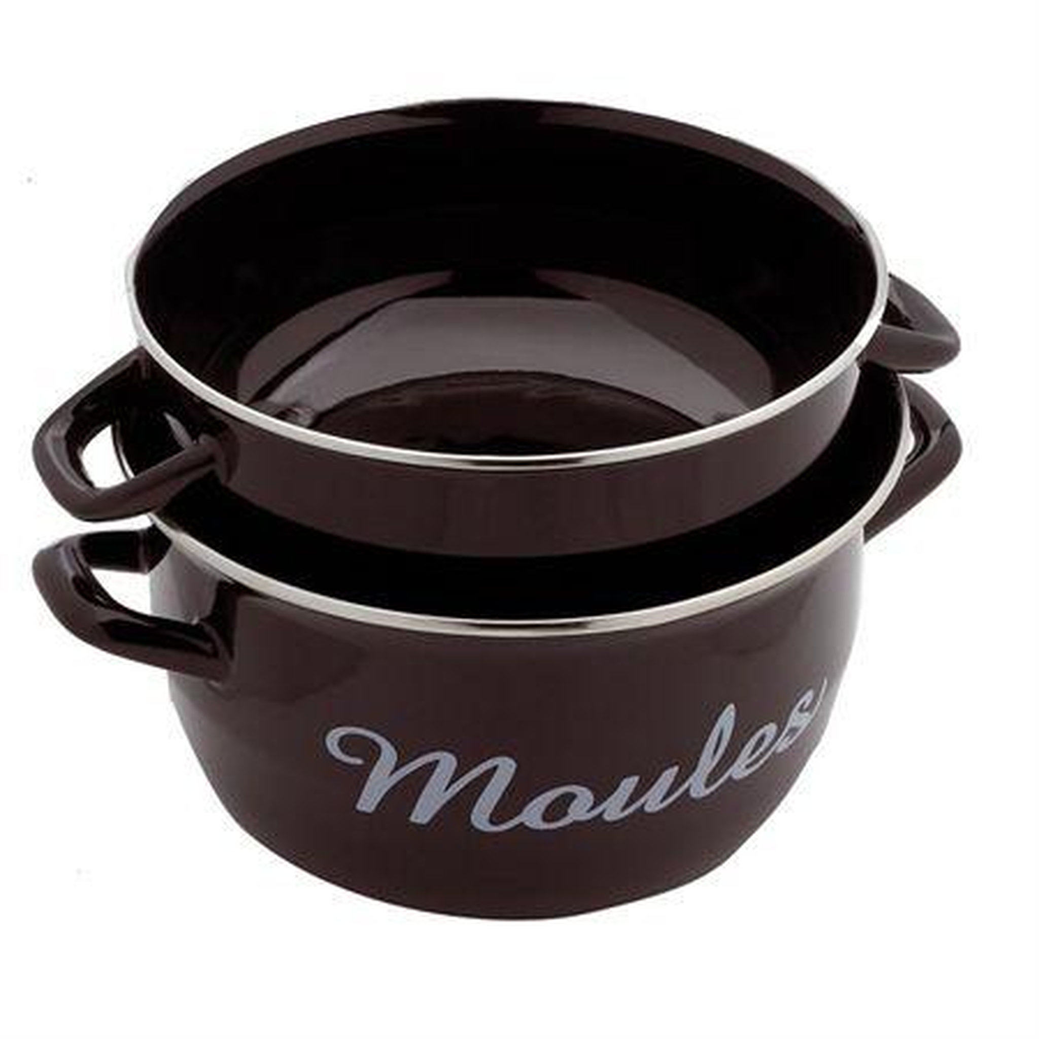 BAUMALU Marmite à moules inscription email 18 cm