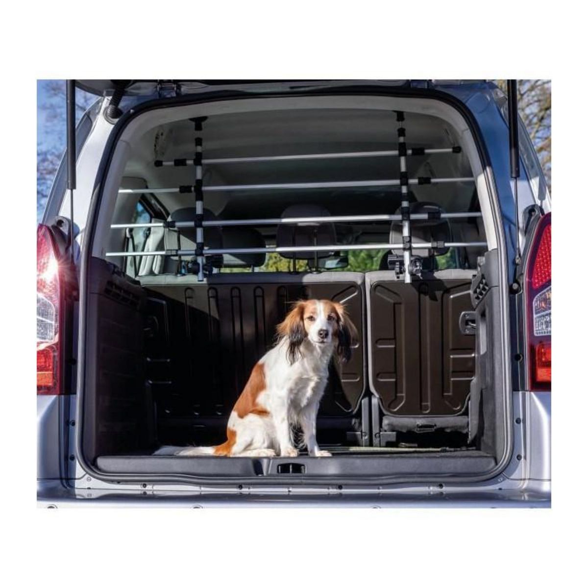 Trixie TRIXIE Grille de protection chiens 105-172cm Aluminium Argenté et noir