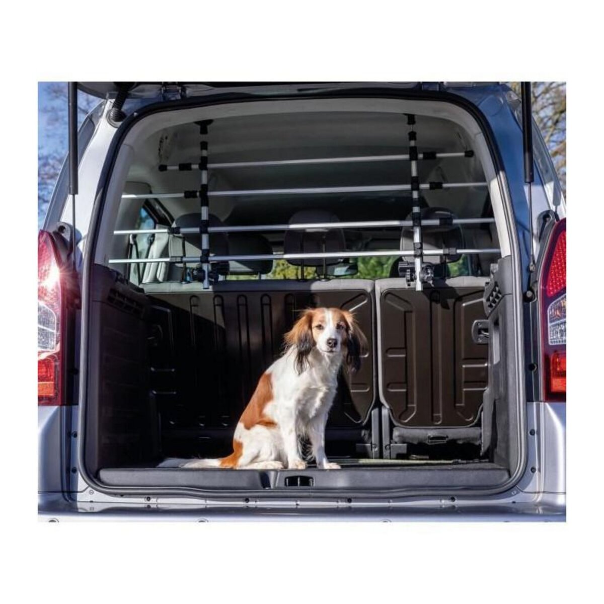 Trixie TRIXIE Grille de protection chiens 105-172cm Aluminium Argenté et noir