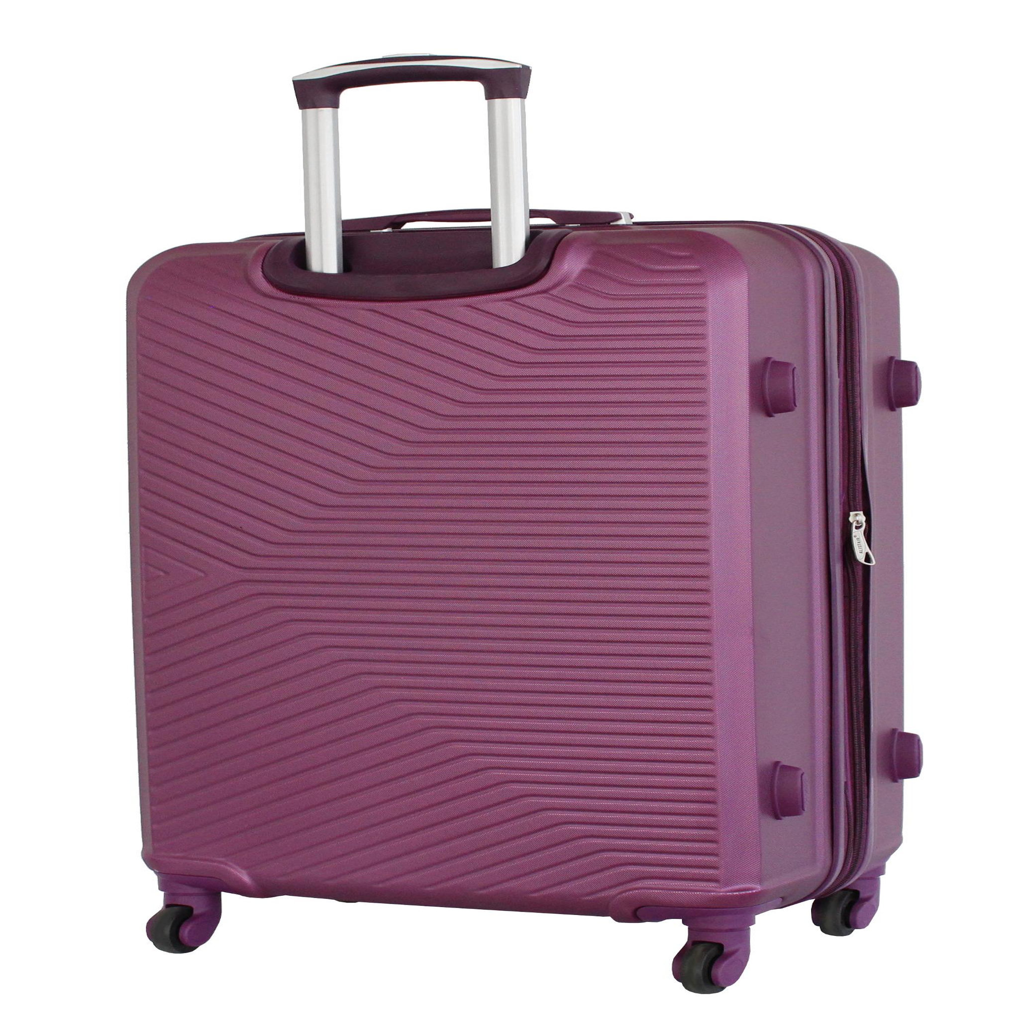 Voir la diapositive 3 : Alistair Valise grande taille Alistair - Collection Iron - 4 roues - ABS ultra résistant