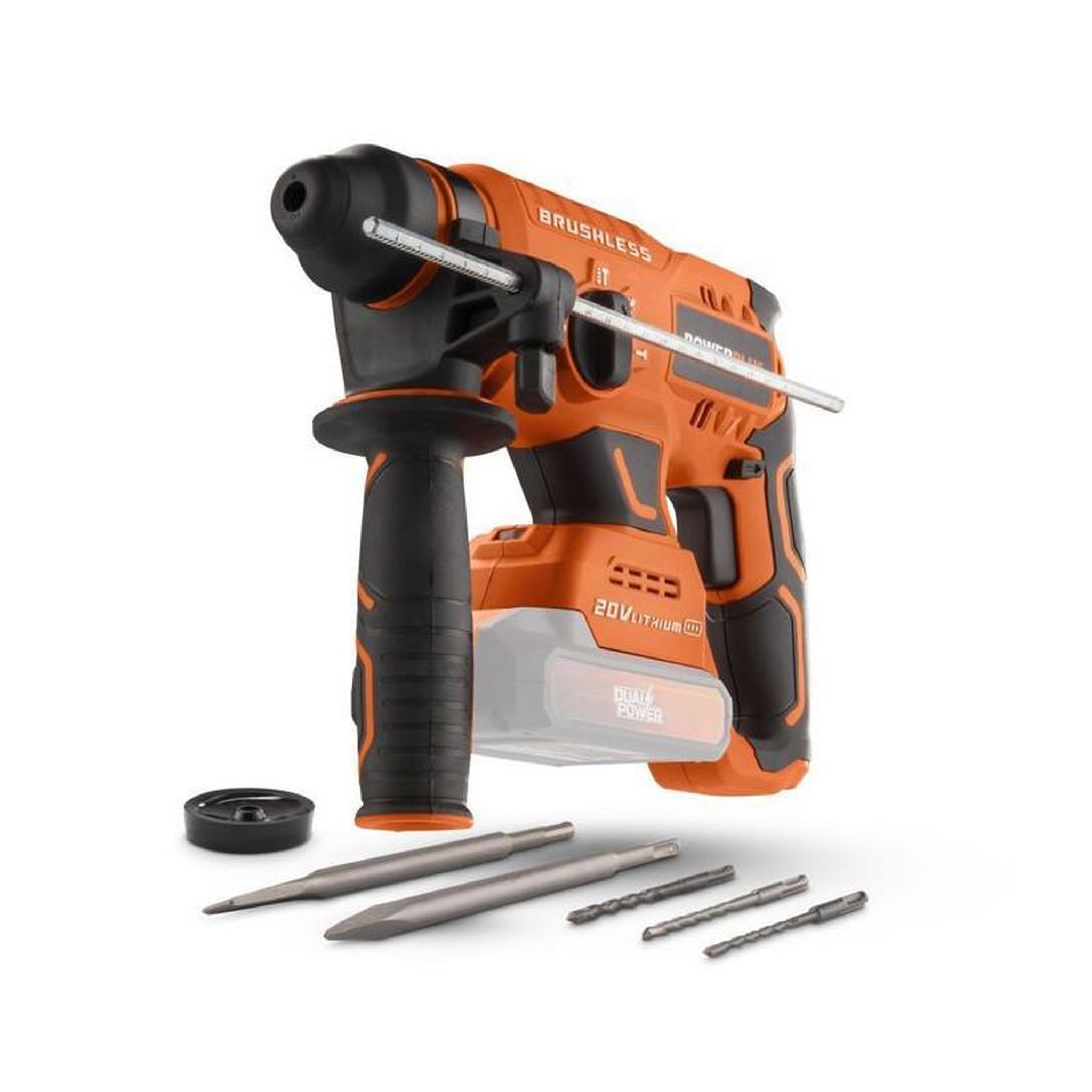 Voir la diapositive 4 : DUAL POWER Marteau perforateur 20v gm dual power
