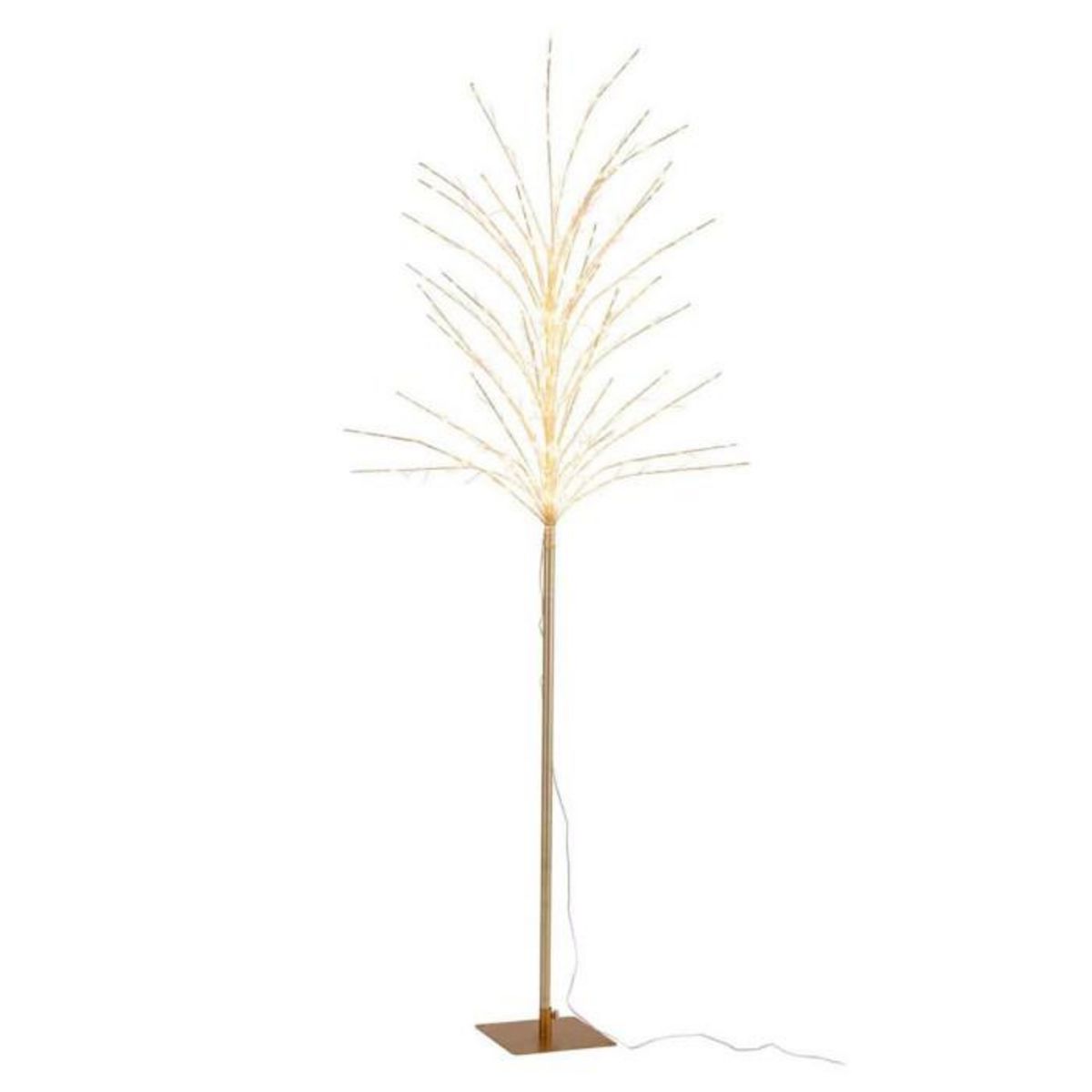 Paris Prix Arbre Déco Led en Métal  Dénudé  180cm Or