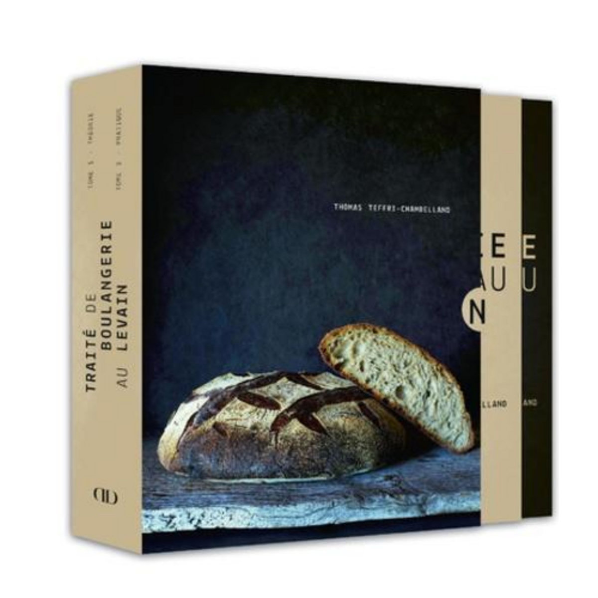 TRAITE DE BOULANGERIE AU LEVAIN. COFFRET EN 2 VOLUMES : TOME 1, THEORIE ; TOME 2, PRATIQUE, Teffri-Chambelland Thomas