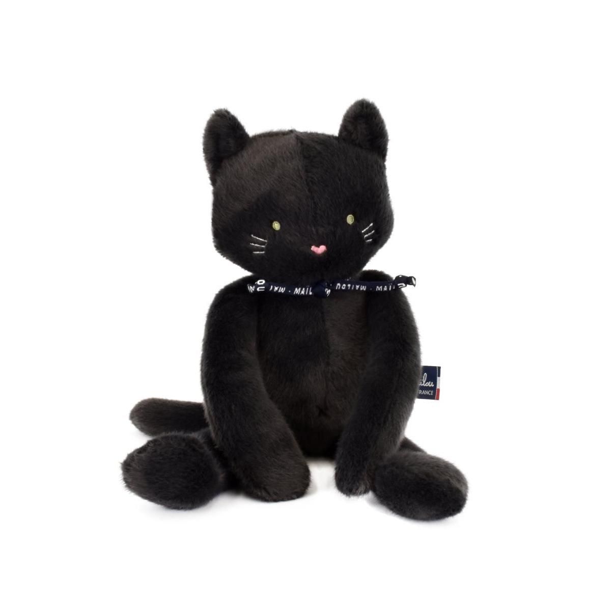 MAILOU Peluche Chat Meloe - 37 cm Anthracite MA0260