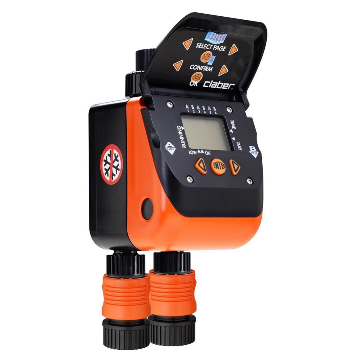 Claber Programmateur nez de robinet 2 voies - 8410