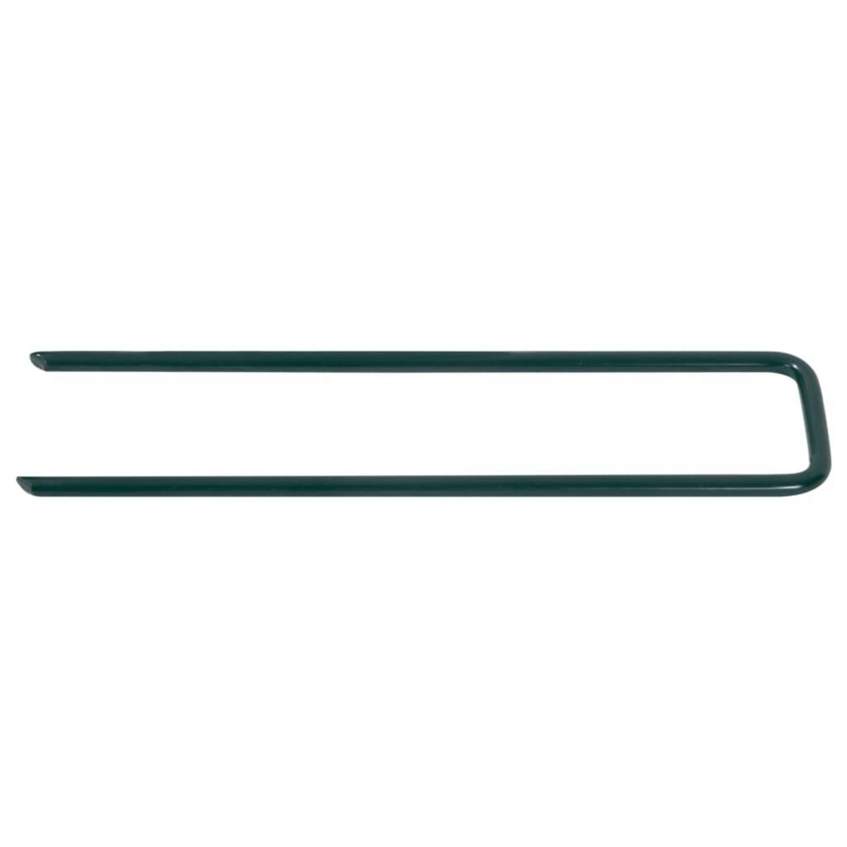 VIDAXL Clous pour gazon artificiel 100 pcs Forme de U Fer