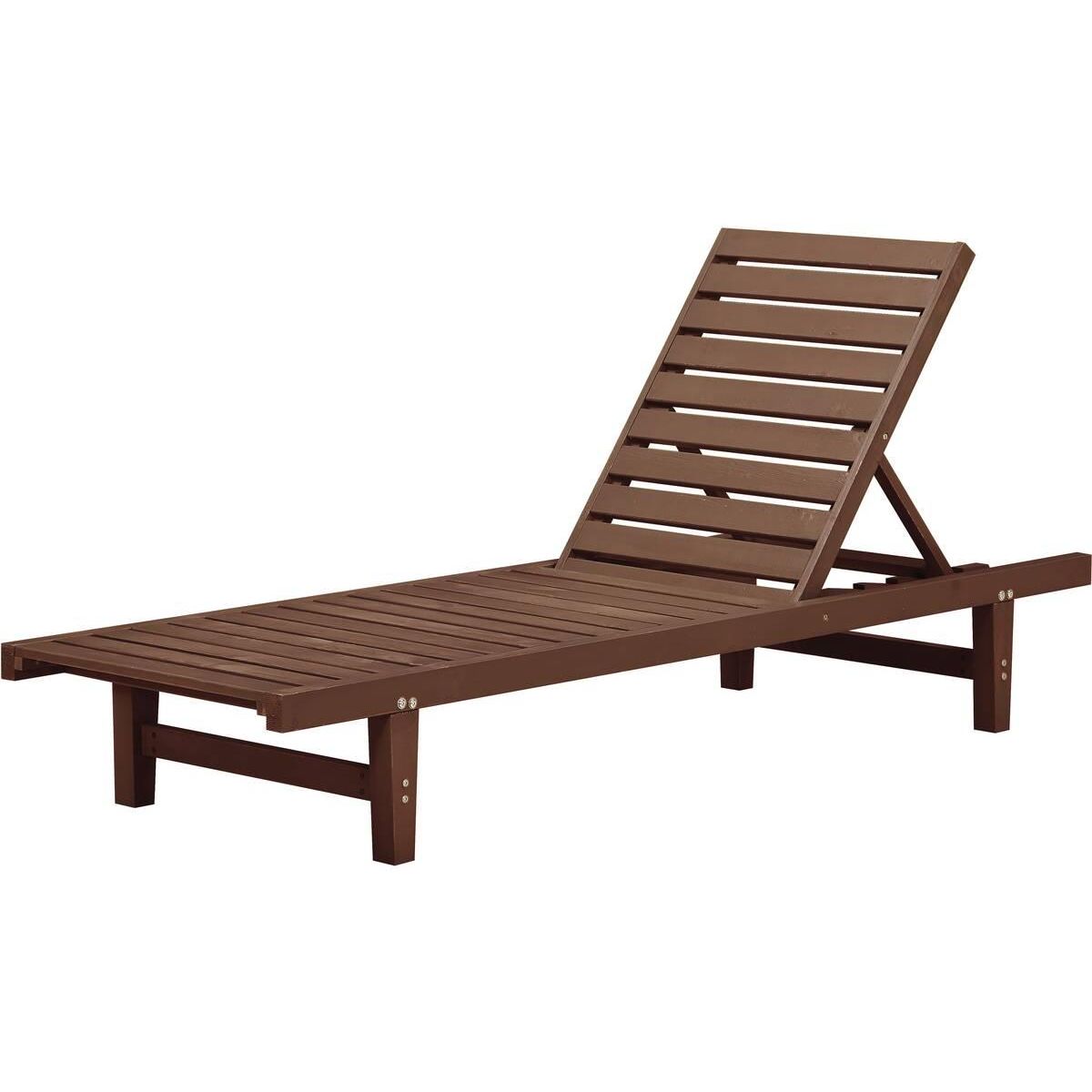 Habitat et Jardin Bain de Soleil en bois  Rawai  - Marron