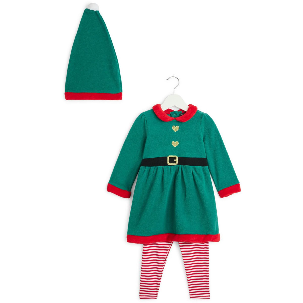 INEXTENSO Ensemble de noël robe + legging bébé fille