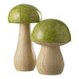 Voir la diapositive 1 : Paris Prix Lot de 2 Champignons Extérieur  Pasquale  48cm Vert