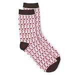 Vero Moda Chaussettes s Femme Vero Moda Sucre d'orge. Coloris disponibles : Rouge