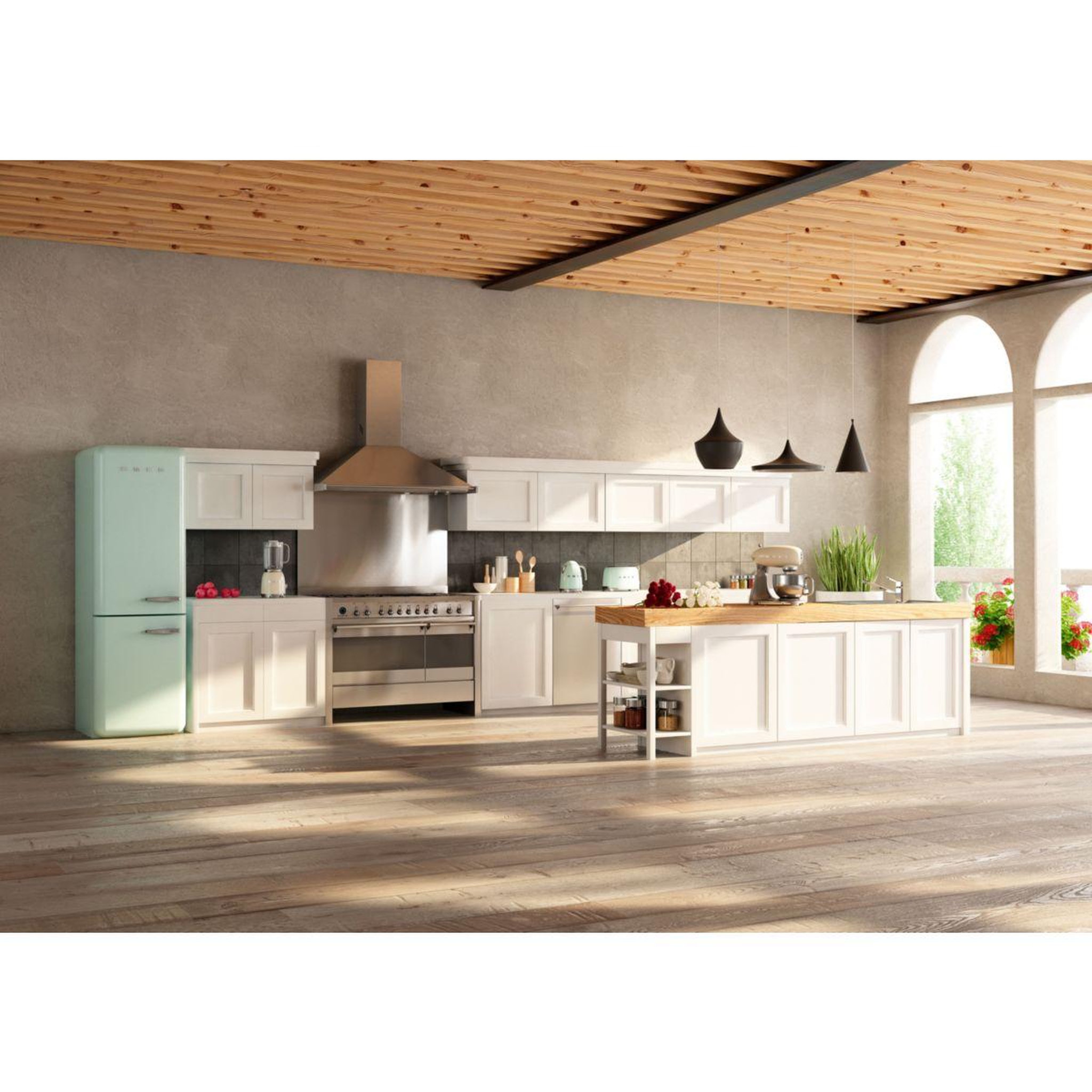 Voir la diapositive 5 : SMEG Grille-pain tsf01bleu noir