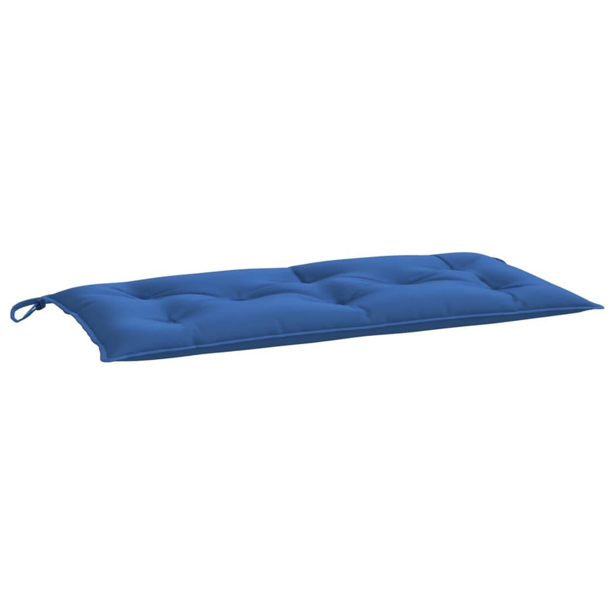 Voir la diapositive 2 : VIDAXL Coussin de banc de jardin bleu 110x50x7 cm tissu oxford