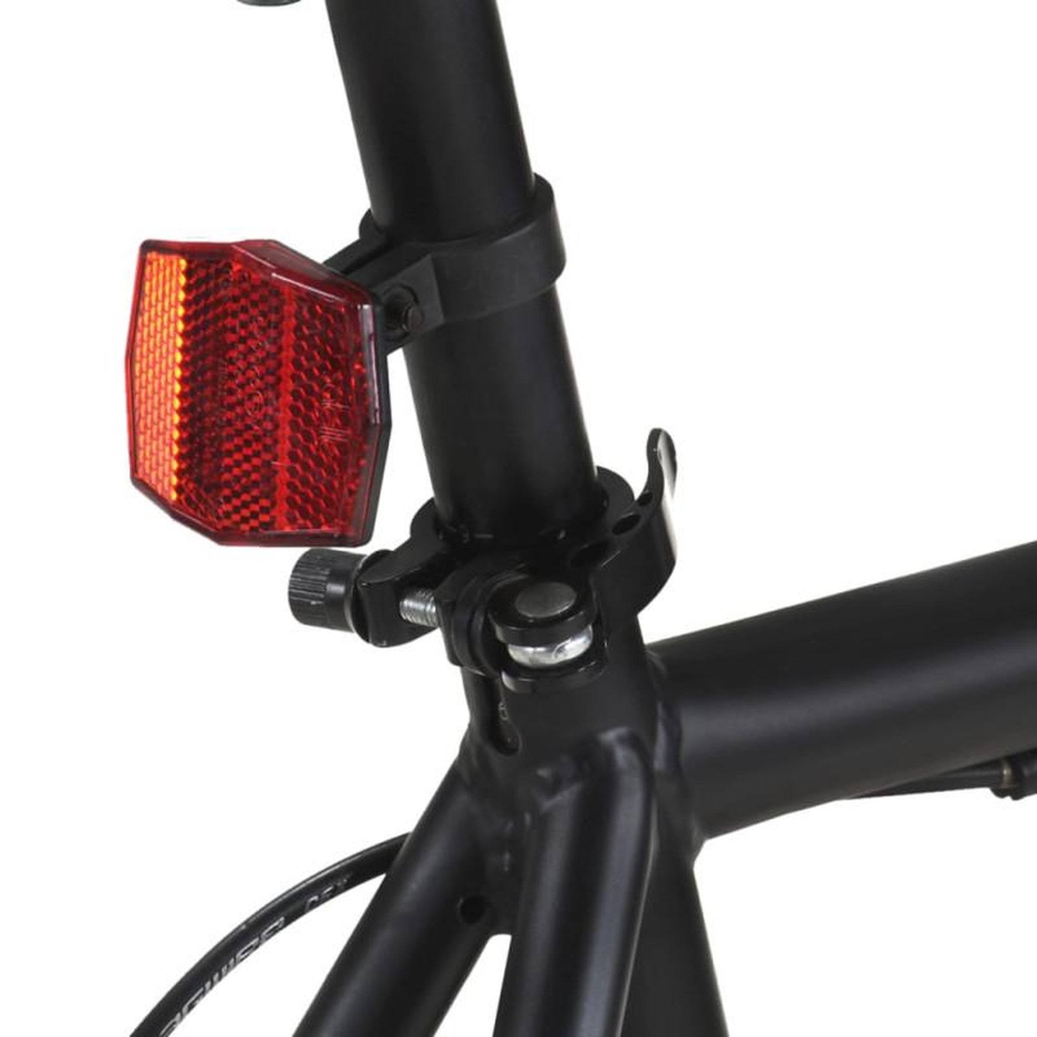 Voir la diapositive 6 : VIDAXL Vélo à pignon fixe noir et bleu 700c 51 cm