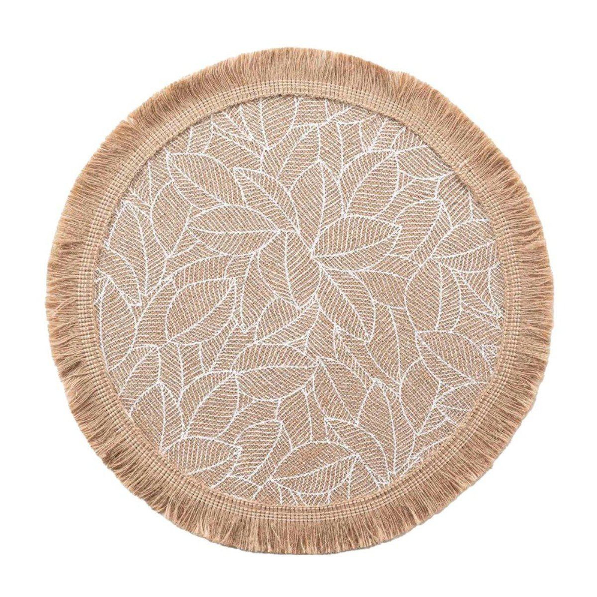 Voir la diapositive 1 : Douceur d'Intérieur Set de Table en Jute  Colombie  38cm Naturel
