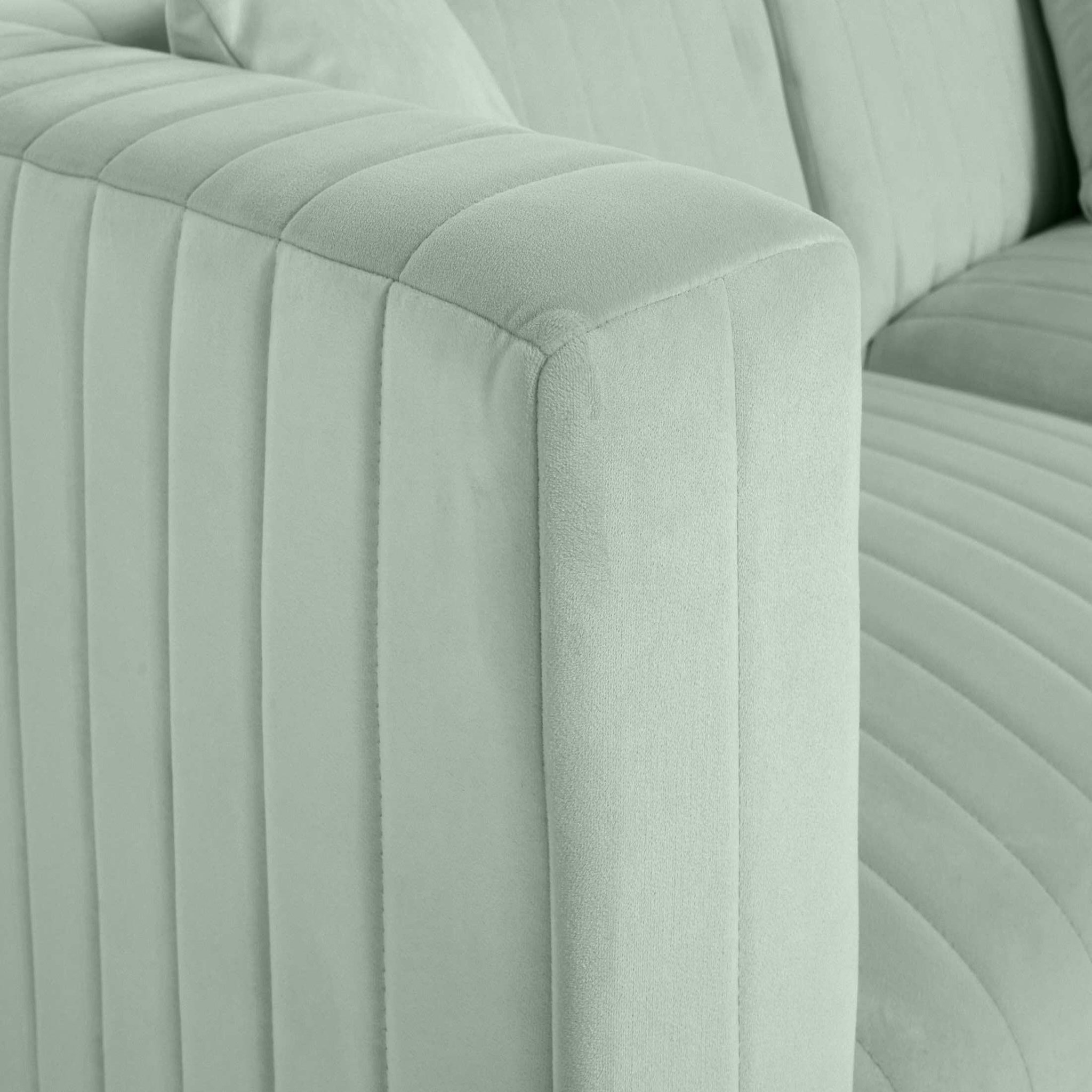 Voir la diapositive 6 : BEST MOBILIER Nova - canapé modulable 3 places - en velours