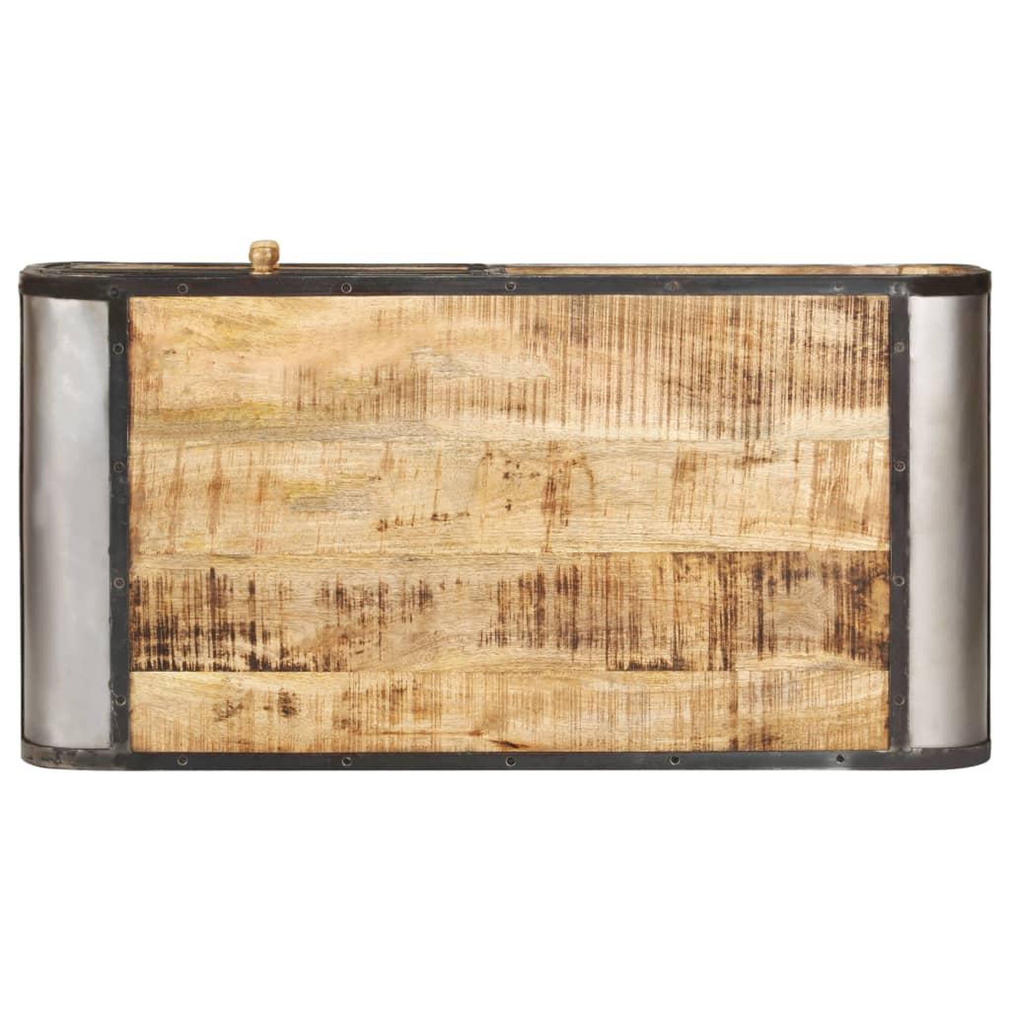 Voir la diapositive 4 : VIDAXL Table basse 100x50x35 cm Bois de manguier massif