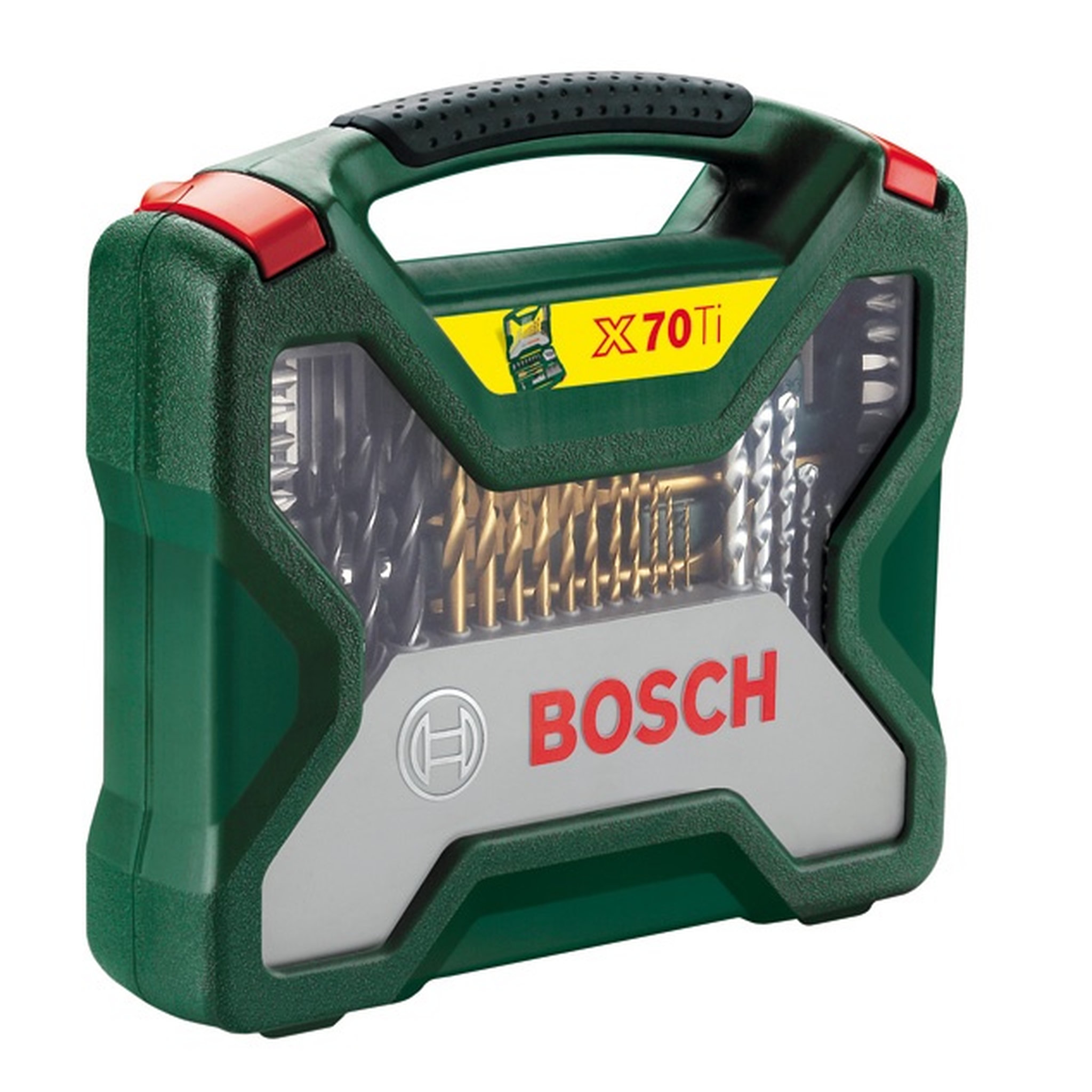 Voir la diapositive 2 : BOSCH Coffret X-Line Titanium - 70 pièces 