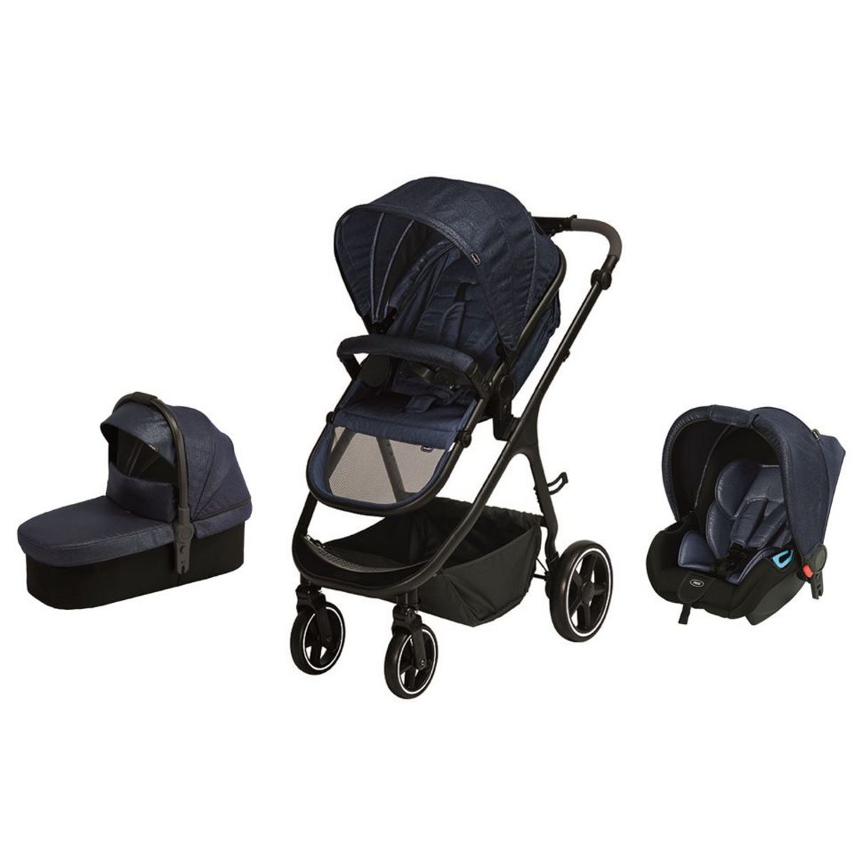 BREVI Poussette trio Adon 