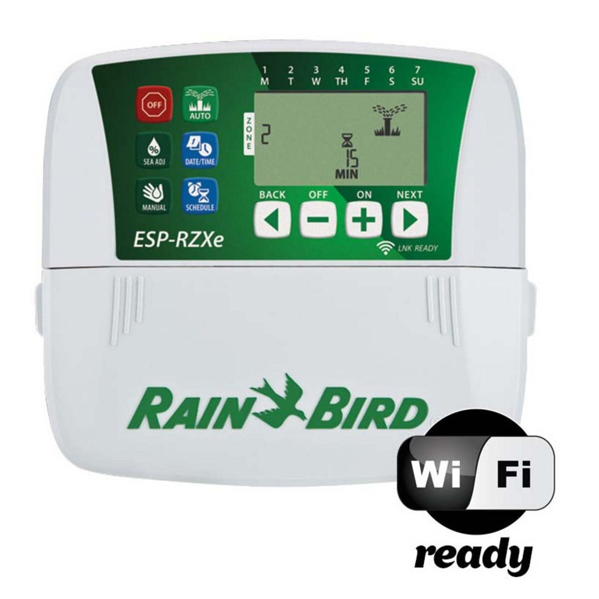 Rain bird Programmateur 4 stations compatible wifi, montage intérieur - rzxe4i