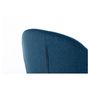 Voir la diapositive 9 : Lot de 2 chaises arrondies pieds métal noir LINE