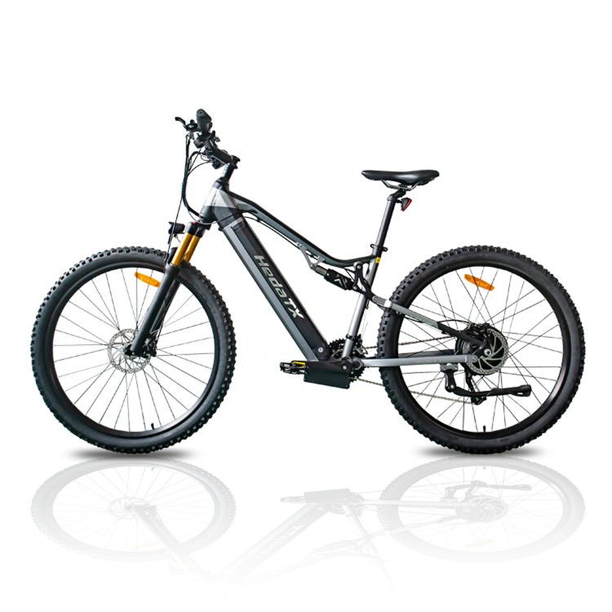 HEDATX VTT électrique HedaTX TX19. Coloris disponibles : Gris, Rouge, Bleu