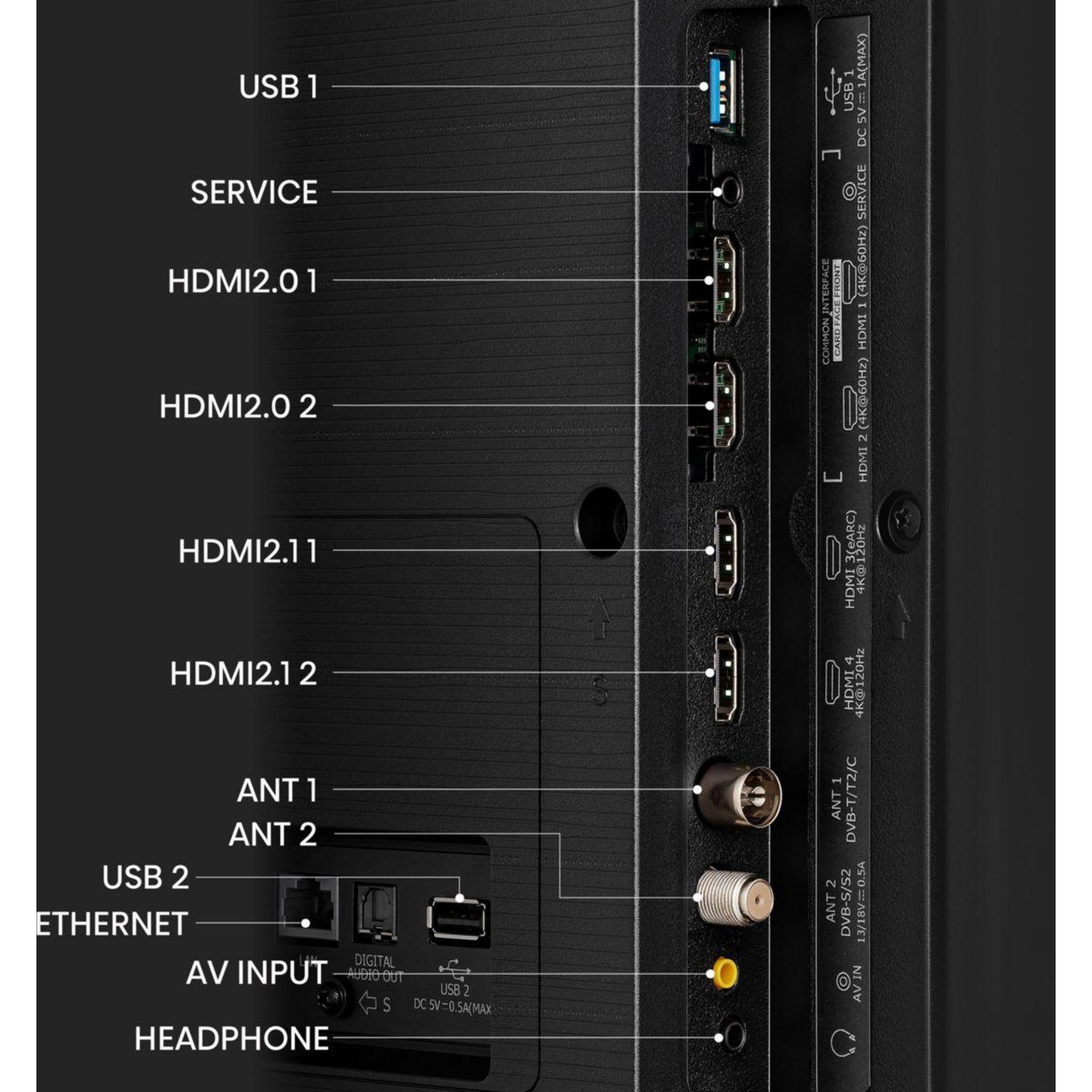 Voir la diapositive 4 : Hisense TV Mini Led 100U7KQ (253cm)