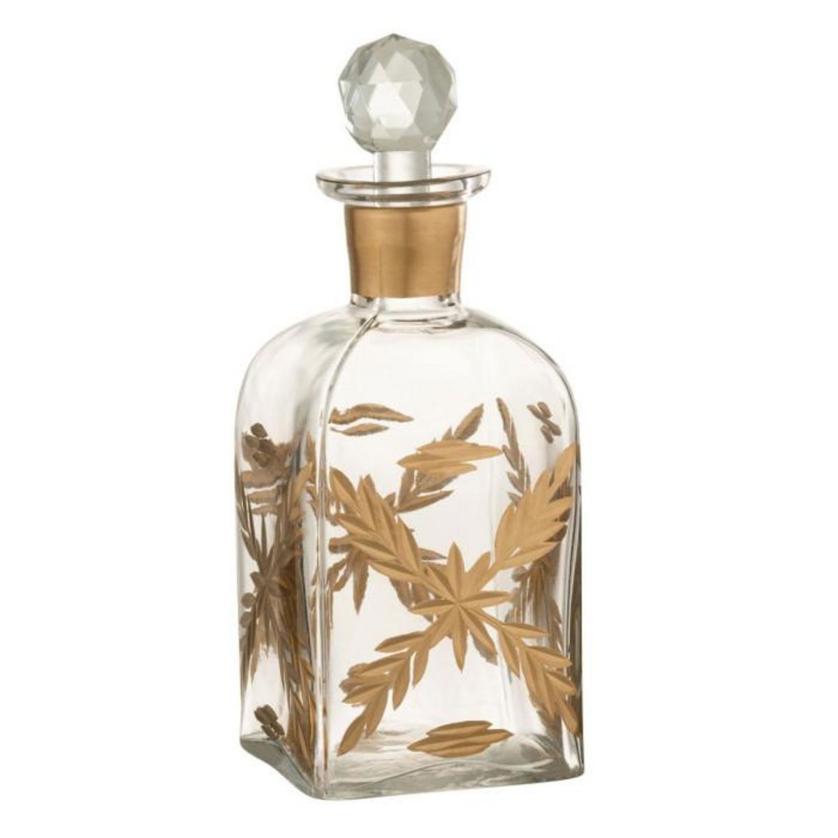 Paris Prix Carafe Carrée en Verre  Chloé  46cm Transparent