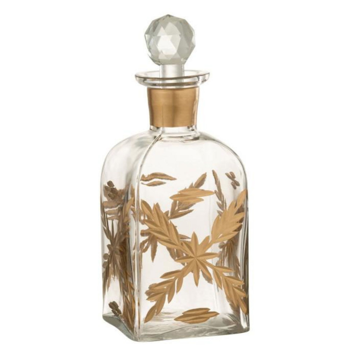 Paris Prix Carafe Carrée en Verre  Chloé  46cm Transparent