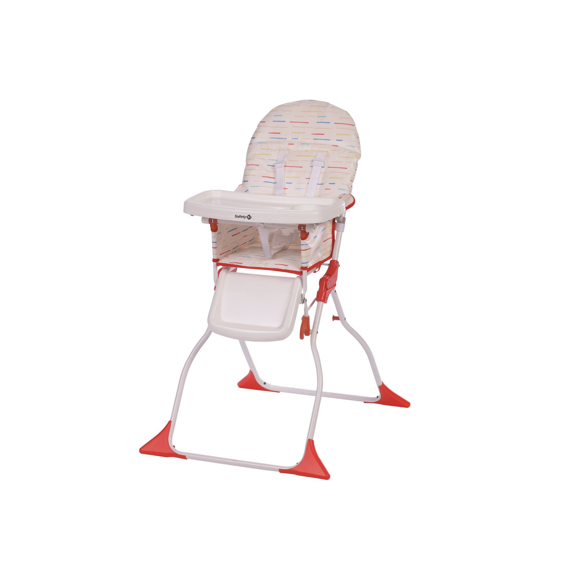 SAFETY FIRST Chaise haute Keeny Red Lines pas cher Auchan.fr