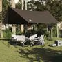 Voir la diapositive 3 : VIDAXL Bache de camping marron 438x376x212 cm impermeable