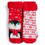 Voir la diapositive 2 : INEXTENSO Lot de 2 paires de chaussettes anti dérapantes bébé 