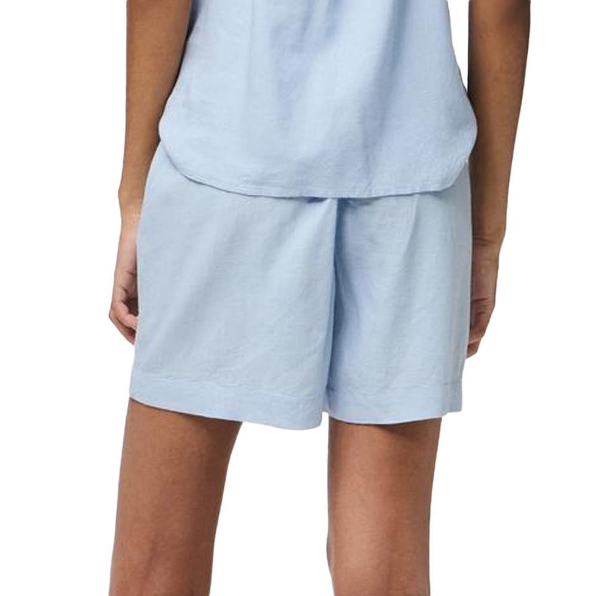 Voir la diapositive 2 : Pieces Short Bleu Femme Pieces Pia