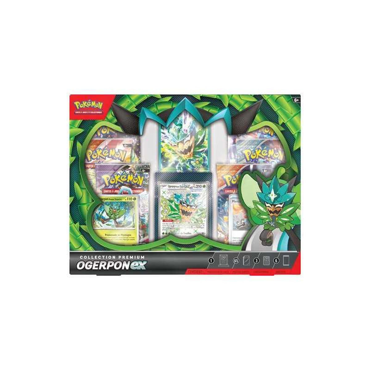 Pokemon Cartes à collectionner Pokémon Coffret Premium Ogerpon Ex